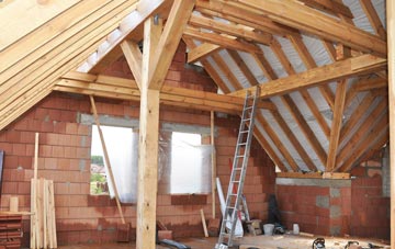 Pont Y Wal attic trusses
